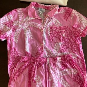 Lilly Pulitzer pj set size large never used